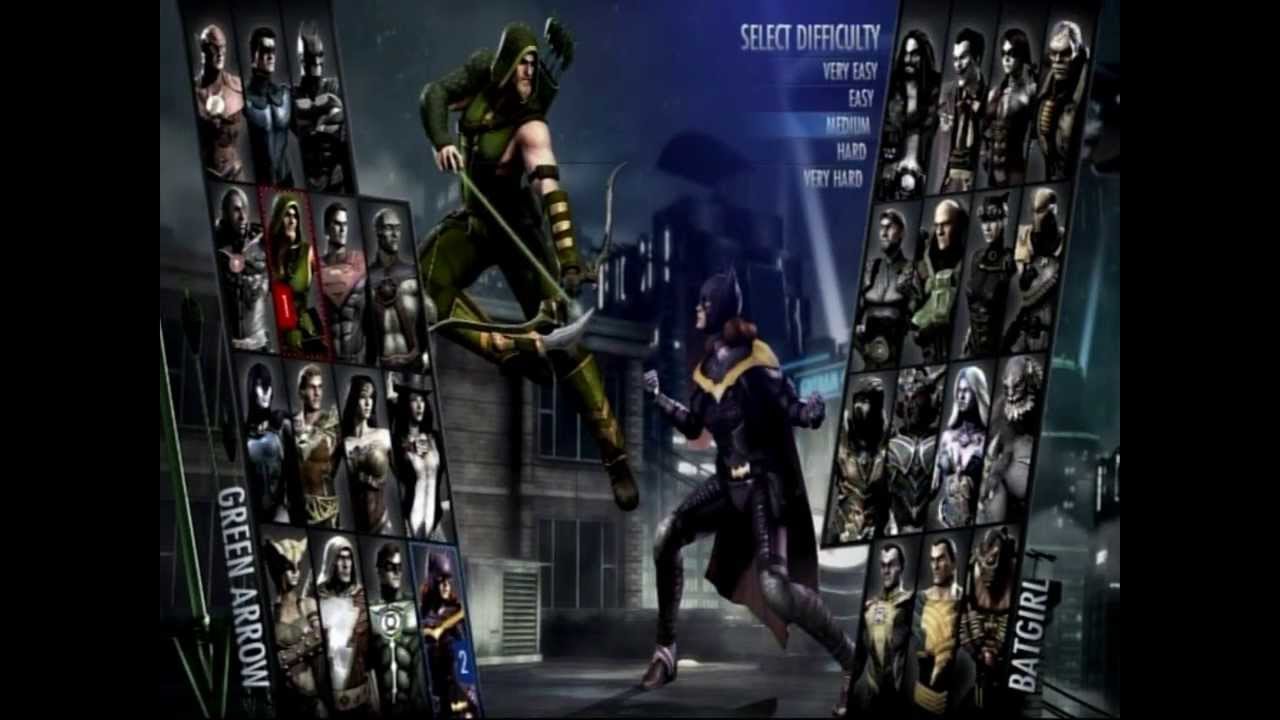 Injustice GAU-Green Arrow Gameplay