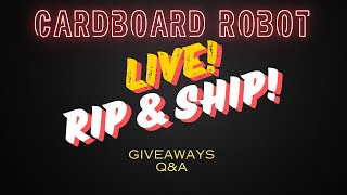 LIVE! Rip & Ship! Slab Giveaway & More! 7 Day Live Streak? 18+