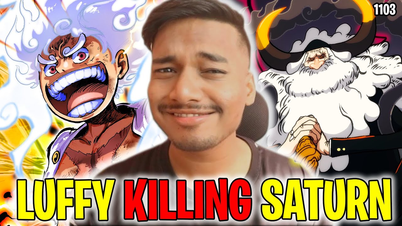 LUFFY KILLING SATURN🔥| One Piece Chapter 1103 in Hindi