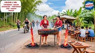 2 Mẹ Con Nữ Chiến Thần Về Quê Bán Xiên Nướng, Bị Côn Đồ Đập Phá Và Cái Kết Nổi Giận Xử Cả Lũ screenshot 5