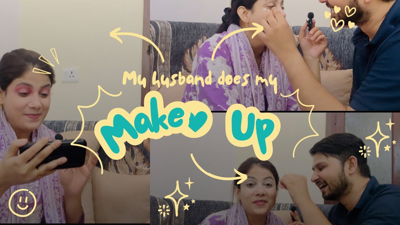 “My Husband Did My Makeup… and the Results Are HILARIOUS! | Makeup Challenge Gone Wild!”