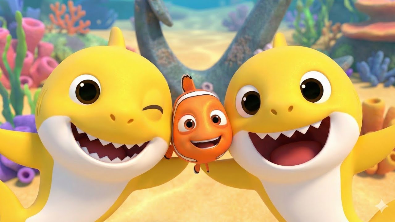 Baby Shark Doo Doo | Nursery Rhymes & Kids Songs (3D Kids Cartoon)