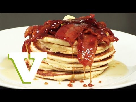 Video: Pancake Dengan Keju Dan Bacon