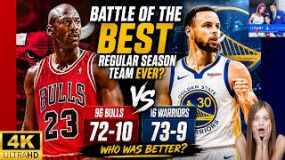 BATTLE OF THE BEST REGULAR SEASON TEAM EVER?! 😱 | 96 Bulls vs 16 Warriors NBA 2K25