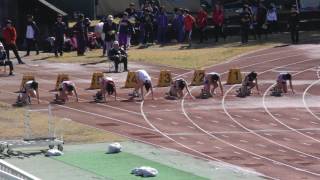 20161112群馬高校女子スプリントトライアスロン100m8組