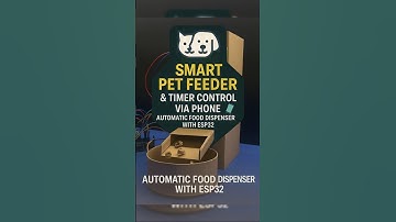Smart Pet Feeder 🐶🐱 | ESP32 Automatic Food Dispenser & Timer Control via Phone 🚀 | AmDevop Coders