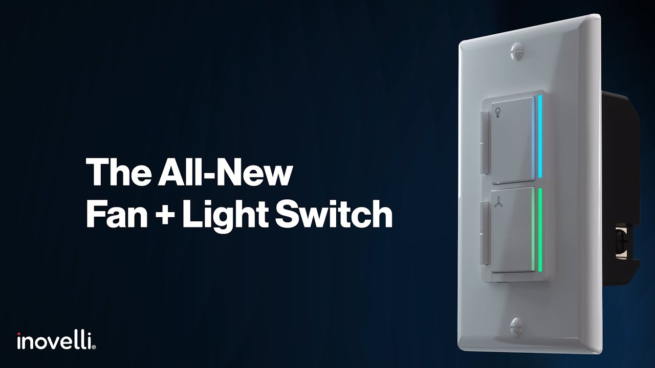 Fan + Light Switches Have Arrived! YouTube