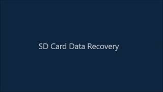 SD Card Data Recovery software Free