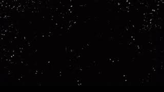 Slow motion Snowfall effect |White particles effect template free |Black screen white particles