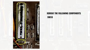 RetroLinear JUNO106 High Pass Filter Replacement Switch Install
