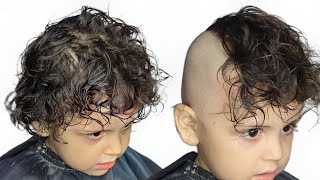Asmr Cute Baby Full Head Shave Relaxing Sound By Zaibi Barber Shop