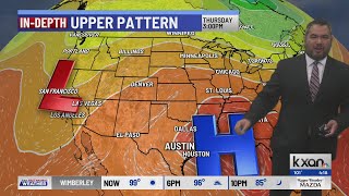 Triple-digit temperatures dominate the forecast | KXAN weather update 8/11/26