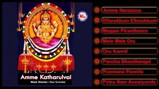 AMME KATHARULVAI | Hindu  Devotional Songs Tamil | Chottanikkara Devi Audio Jukebox