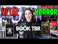 METAL & HORROR TBR 🤘👻