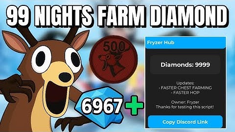 [🖌️] 99 Nights in the Forest NO KEY SCRIPT - *FRYZER HUB* Faster Chest Farming Faster Hop OP! 