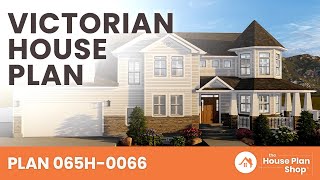 Victorian House Plan 065H-0066 Victorian House Plan 065H-0066