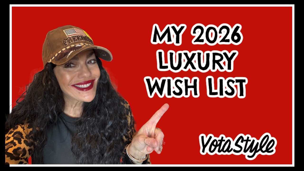 Мой список желаний в сфере роскоши на 2026 год! 