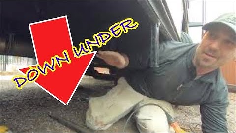 DIY-HOW TO BUILD UNDERCARRIAGE STORAGE USING 95% RECYCLED MATERIALS