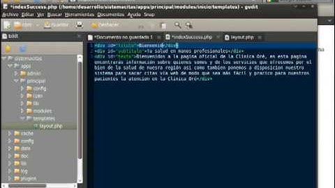 Symfony primer proyecto basico 4