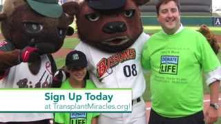Be a Miracle. Sign Up to Be an Organ Donor Today!