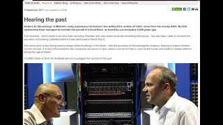 Hearing the Past through our ancestors’ ears -  BBC Radio Documentary clip feat. Jim Al-Khalili