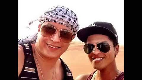 Bruno Mars and Hooligans in Dubai 2013