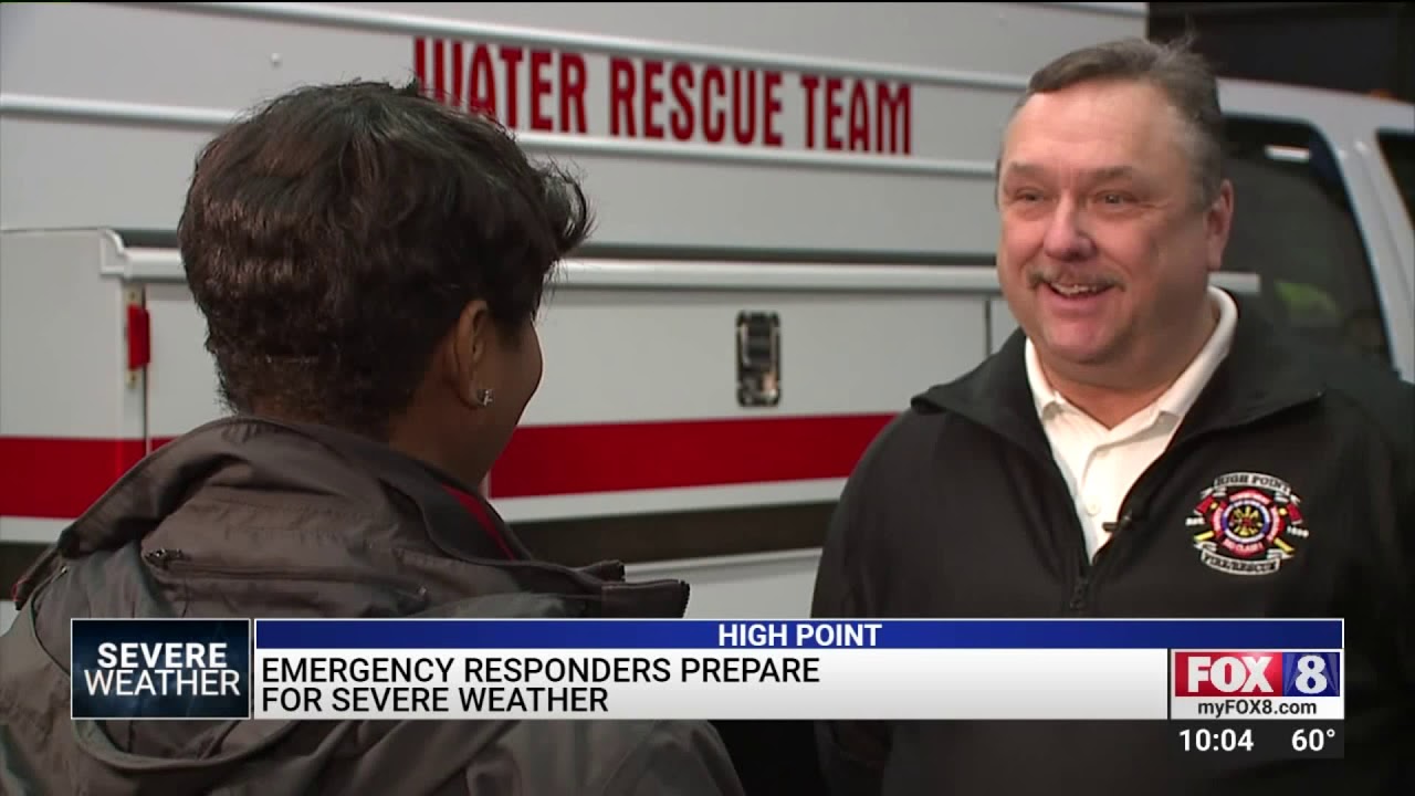 Emergency responders prepare for severe weather in the Triad - YouTube
