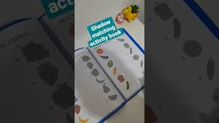 My own design shadow matching activity book. Follow My etsy shop. Link in description