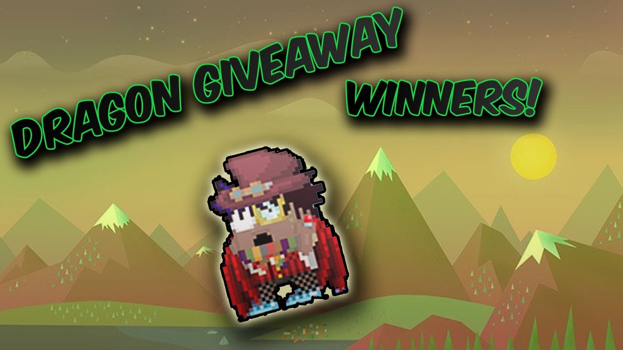 GROWTOPIA - May Dragon giveaway winner!