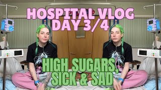 Hospital vlog day 3-4 | Cystic Fibrosis life