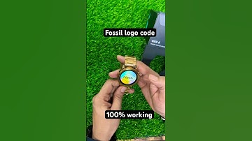 Gen 6 logo code | smartwatch to fossil logo #shorts