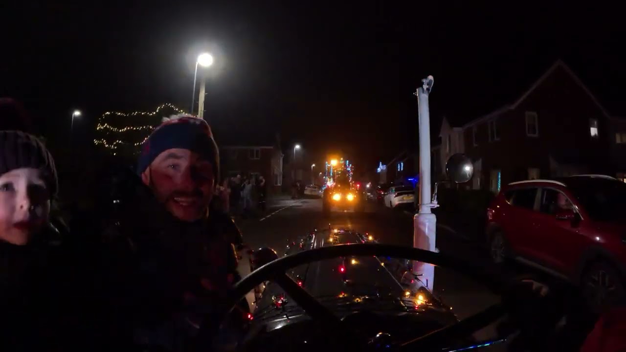 Caverswall Creamery Christmas Charity Tractor Run 2025