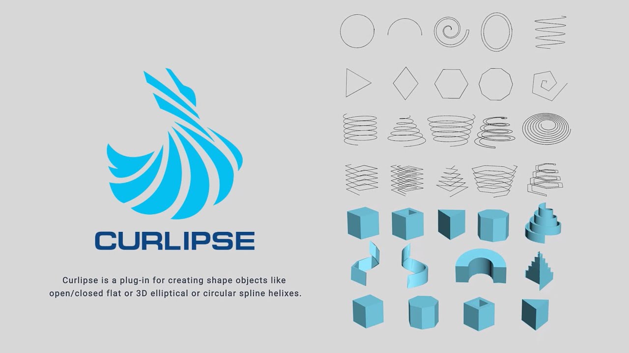 Curlipse – 3Ds Max Shape Object - YouTube