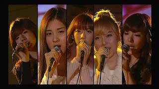 【TVPP】SNSD - Gee (Acoustic Rock ver.), 소녀시대 - 지 (어쿠스틱 락 버전) @ Lalala Live