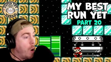 MY BEST RUN YET: PART 20 Playing No-Skip Endless Expert In Mario Maker 2 On The Nintendo Switch