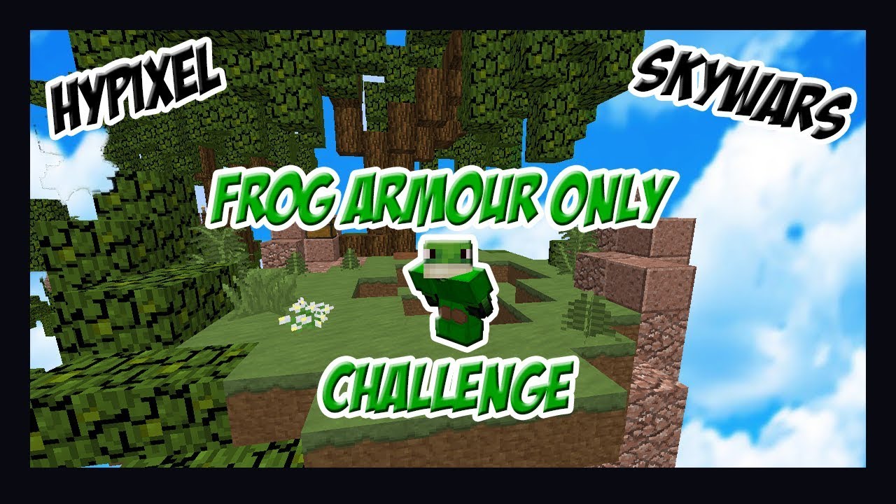 Frog Armour Only Challenge | Hypixel Skywars