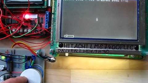 Egg catcher game with rotary encoder