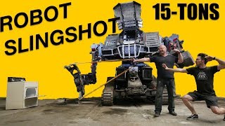 The Slingshot Channel Arms a Giant Robot