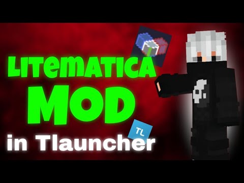 How to ADD Litematica Mod In Minecraft Tlauncher|•Tutorial•|Minecraft|Tlauncher|