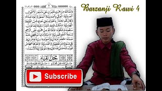 Barzanji Rawi 4 dengan nada Sika (Ananda Frenzy Demarta)