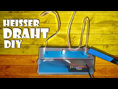 💡 Der Heiße Draht selber bauen das Spiel - buzz wire game DIY craft [4K]