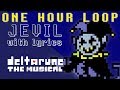 Jevil WITH LYRICS - One Hour Version - deltarune THE MUSICAL IMSYWU