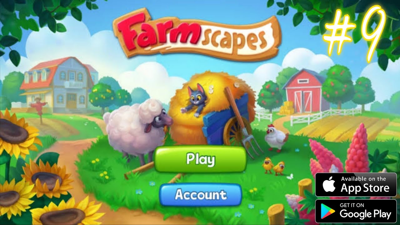 Start a new day #9 .1 🐈‍⬛Farmscapes🏡 