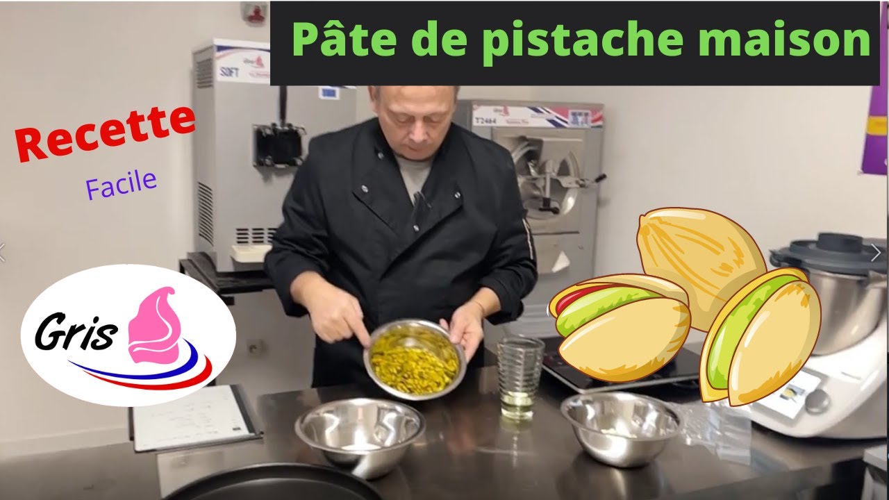 Comment faire une pâte de pistache maison ( recette)