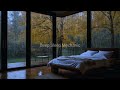 ASMR Calm Rain Sounds in Cozy Bedroom for Sleep Study Focus 3 Hours