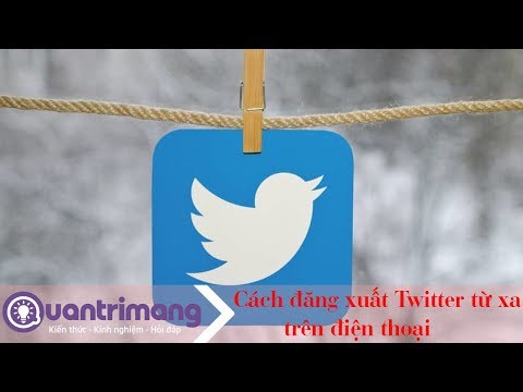 Video: 3 cách để đăng xuất khỏi Twitter