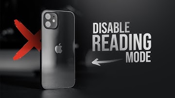 How to Disable Reading Mode on iPhone (tutorial)