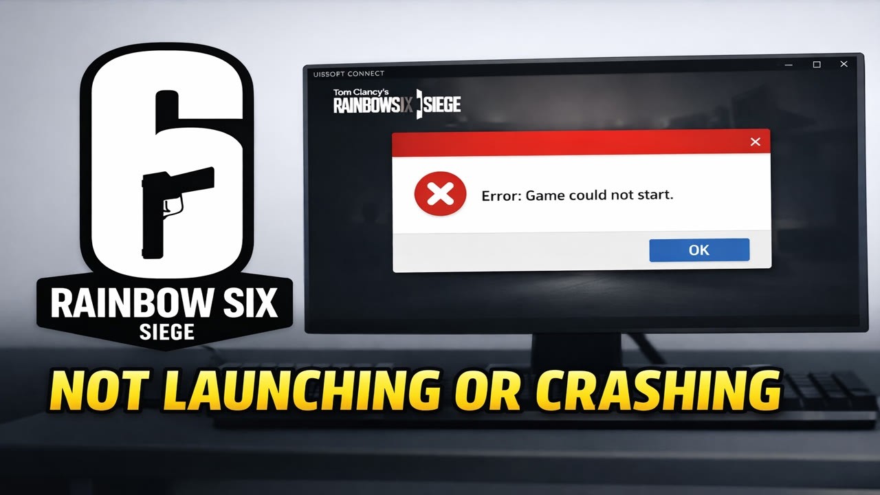 How To Fix Rainbow 6 Siege X Not Launching or Crashing - YouTube