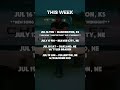 Central Plains this week…new song out Thursday at midnight! Thank ya - LM