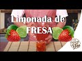 Como preparar una riquísima limonada de fresa (Solo 4 ingredientes) 🤯🍓❤